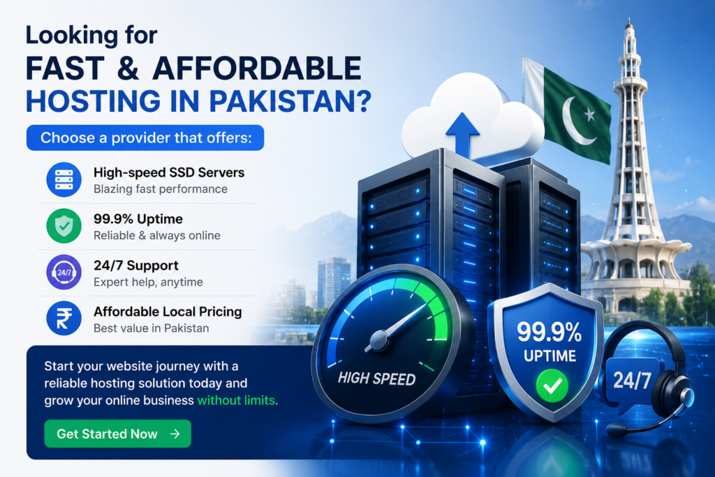 Best Hosting Services in Pakistan