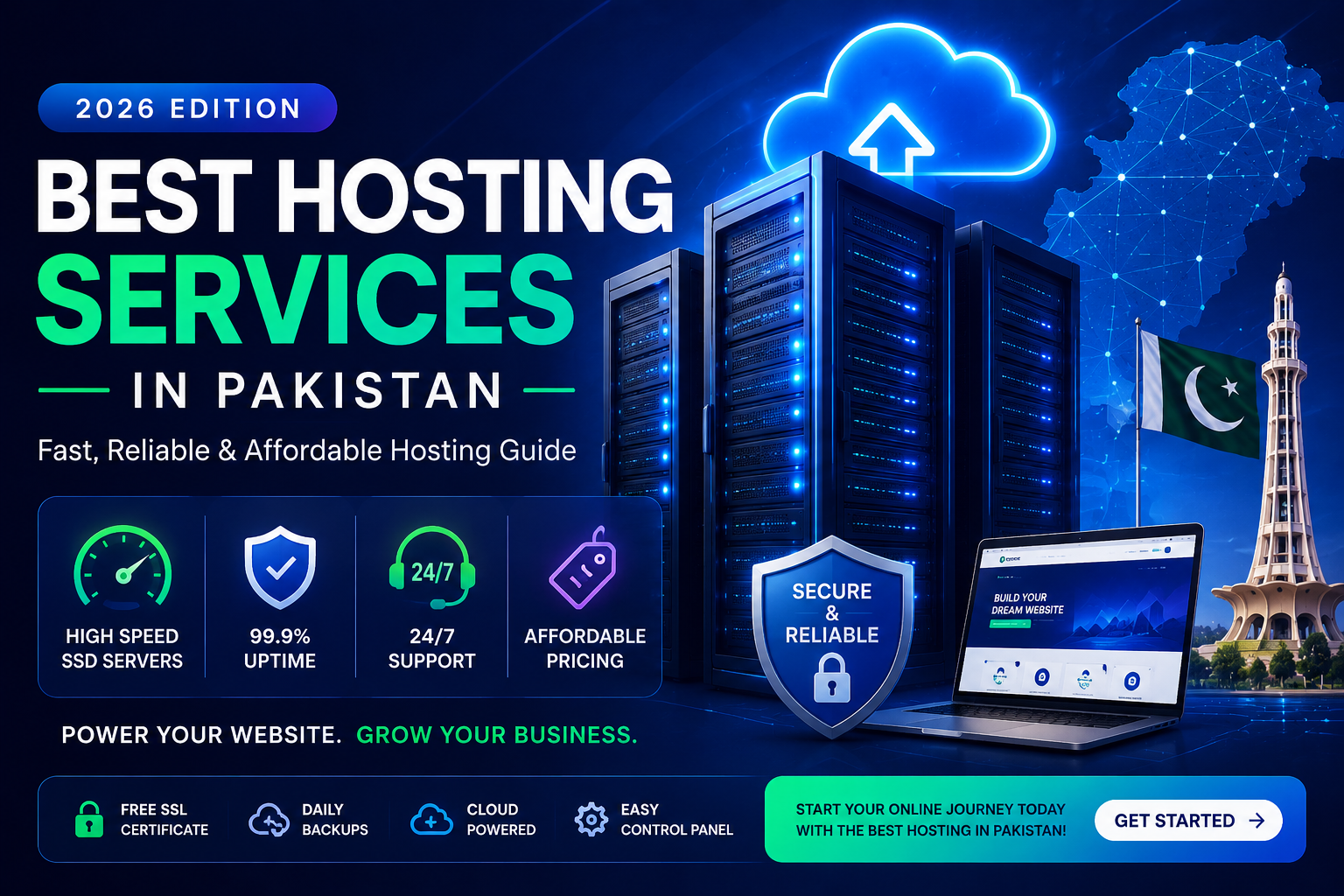 Best Hosting Services in Pakistan