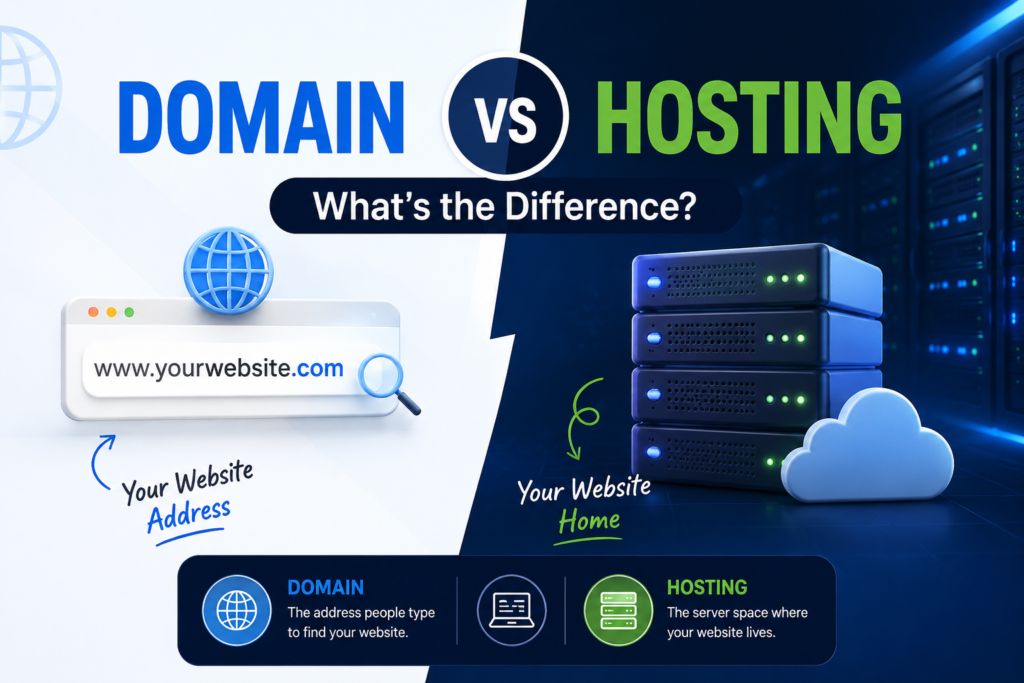 Domain vs Hosting