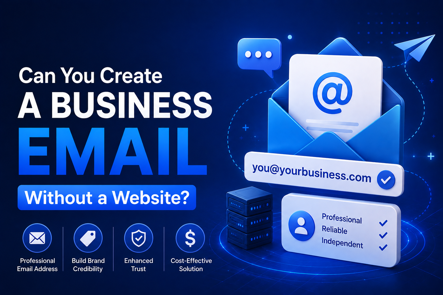 Can You Create a Business Email Without a Website? 7 Easy Steps